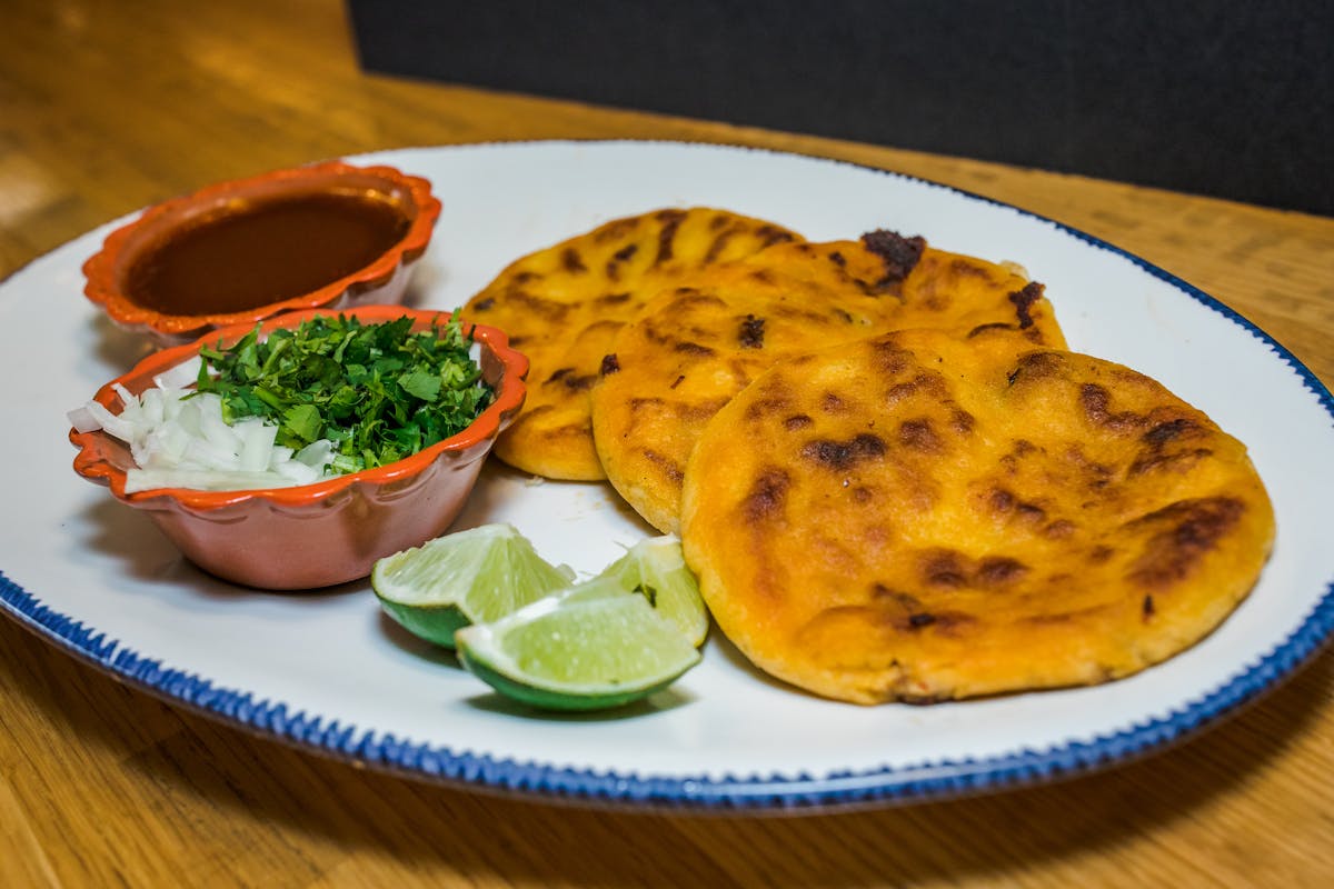 mexican food on a plate